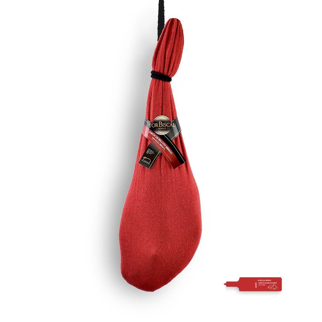 Jamón de Bellota Ibérico 50% Raza ibérica pieza funda brida