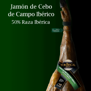 Jamón de Cebo de Campo Ibérico 50% Raza Ibérica
