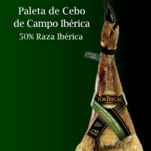 Paleta ibérica de cebo campo